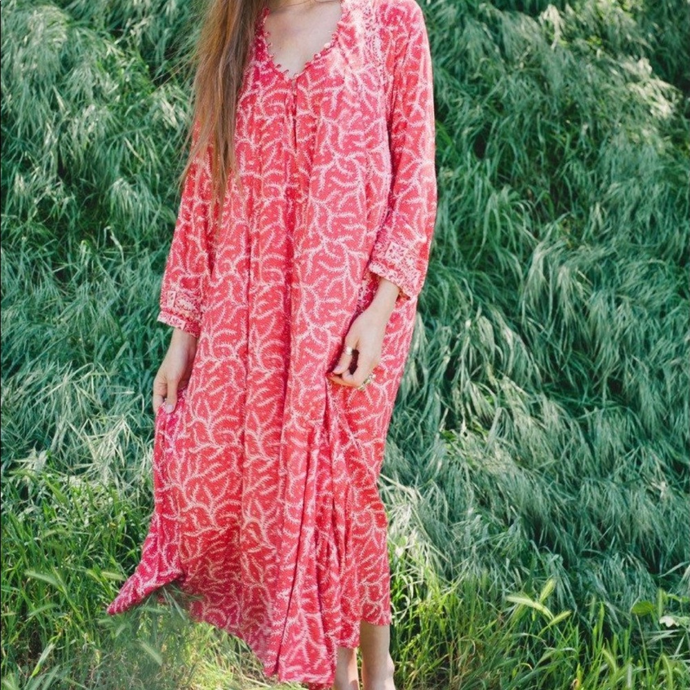 Natalie Martin Fiore Maxi Dress Size Large